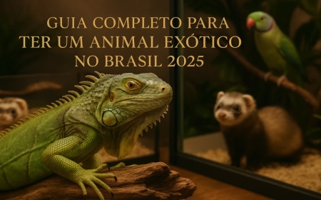 O Guia Completo para Ter um Animal Exótico no Brasil em 2025