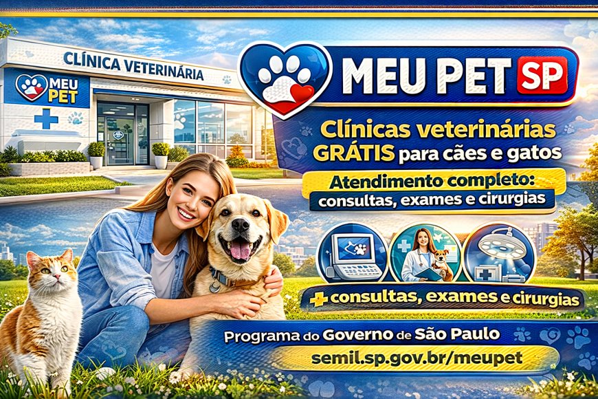 Programa Meu Pet: Como Conseguir Atendimento Gratuito para seu Pet