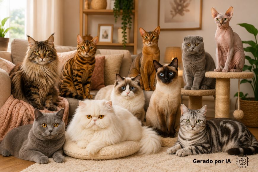 10 Raças de Gatos Incríveis Para Ter Como Companheiros