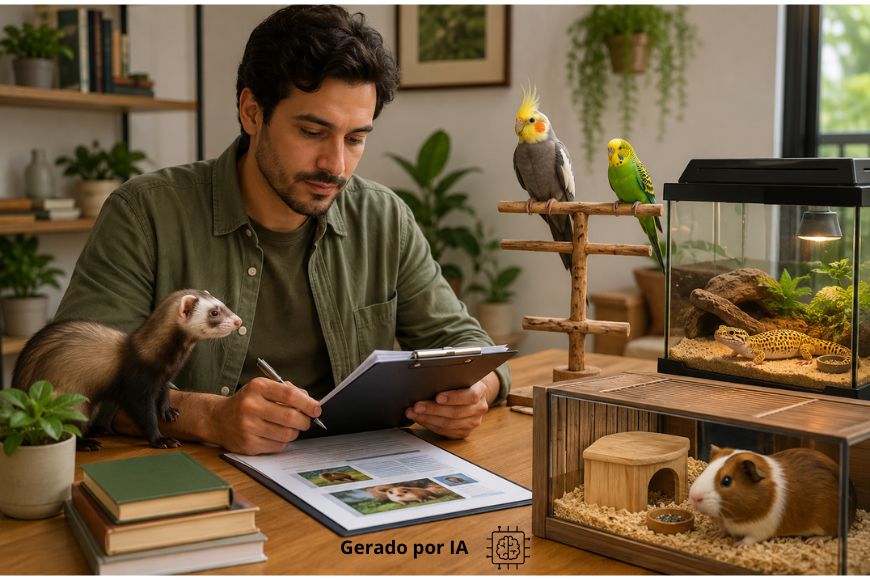 O Guia Completo para Ter um Animal Exótico no Brasil em 2025